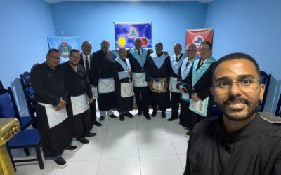 LOJA CAVALEIROS DE YORK, FILIADA AO GO. CMB, REALIZA SESSÃO RITUALÍSTICA  E DEFINE PLANEJAMENTO ANUAL